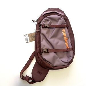 NWT Patagonia 8L Atom Sling Bag Color Dulse Mauve